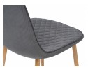 Стул на металлокаркасе Capri grey / wood в Кургане