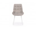 Стул на металлокаркасе Челси К латте (zd 290) / белый