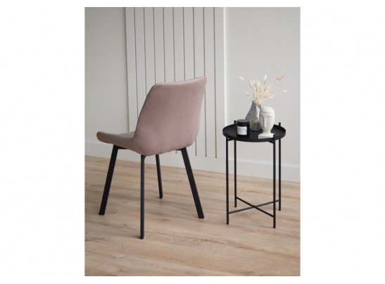 Стул на металлокаркасе Челси П латте (zd 290) / черный в Кургане