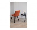 Стул на металлокаркасе Чилли терракотовый / черный в Кургане