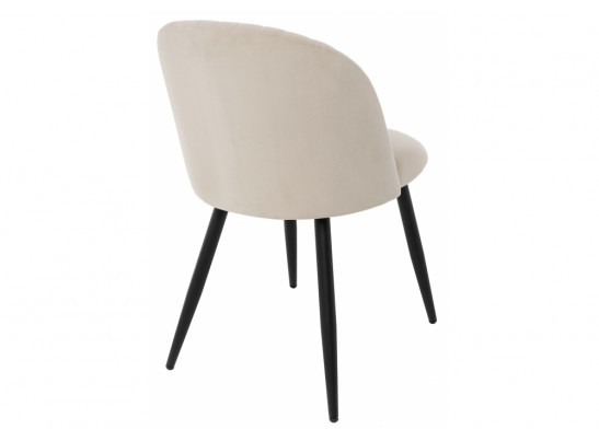 Стул на металлокаркасе Gabi 1 beige / black в Кургане