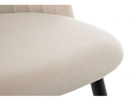 Стул на металлокаркасе Gabi 1 beige / black в Кургане