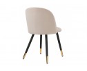 Стул на металлокаркасе Gabi beige / black / gold в Кургане