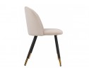 Стул на металлокаркасе Gabi beige / black / gold в Кургане