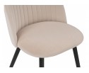Стул на металлокаркасе Gabi beige / black / gold в Кургане