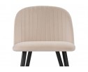 Стул на металлокаркасе Gabi beige / black / gold в Кургане