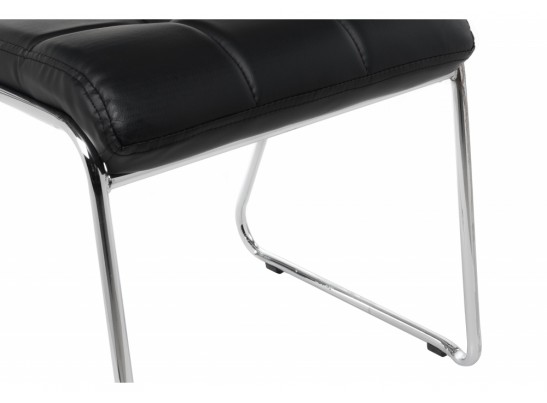 Стул на металлокаркасе Iso lux black в Кургане