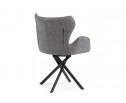 Стул на металлокаркасе Карлайл крутящийся серый / черный в Кургане