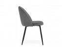 Стул на металлокаркасе Логан темно-серый / черный в Кургане