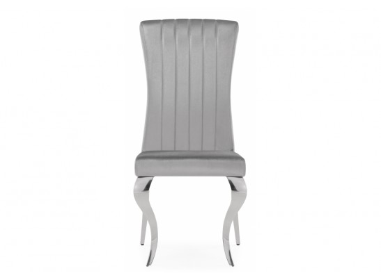 Стул на металлокаркасе Lund dark grey / steel