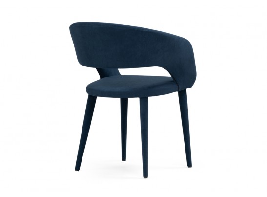 Стул на металлокаркасе Торган с чехлом катания дарк блю в Кургане