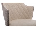 Стул Velen dark brown / beige fabric в Кургане