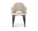 Стул на металлокаркасе Vener black / beige в Кургане