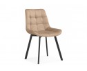 Стулья на металлокаркасе Челси 360 бежевый (ZD 210) / черный