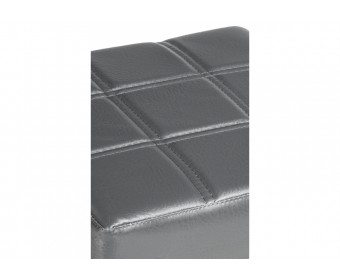 Табурет Khurkroks серый полимер / светлый мусс