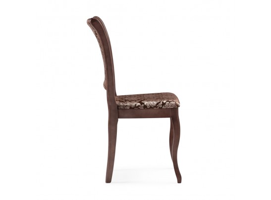 Деревянный стул Фабиано шоколад / орех