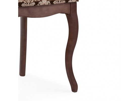 Деревянный стул Фабиано шоколад / орех