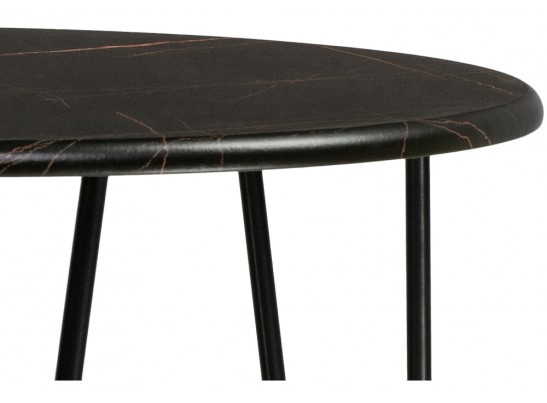 Журнальный столик Шани кварц черный / черный в Кургане