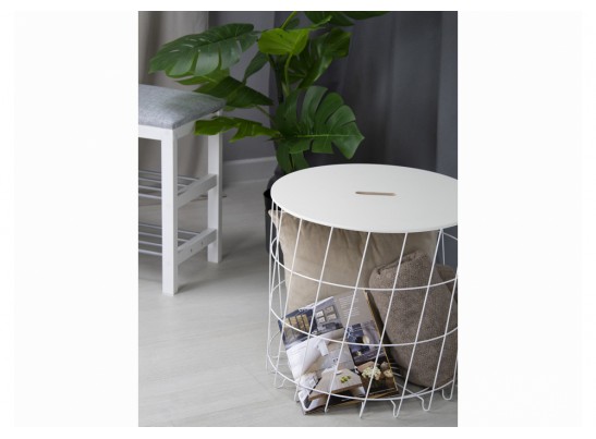 Журнальный столик Sheffilton SHT-CT41 мисандея / белый муар в Кургане