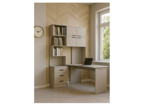 Компьютерный стол Эльброни правый кашемир в Кургане