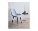 Стул на металлокаркасе Челси 360 К светло-серый (zd 960) / черный в Кургане