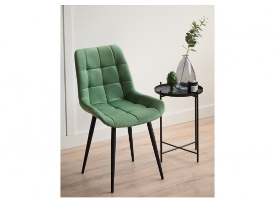 Стул на металлокаркасе Челси 360 К фисташковый (zd 651) / черный в Кургане