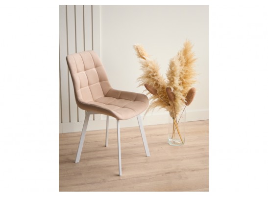 Стул на металлокаркасе Челси П бежевый (zd 210) / белый в Кургане