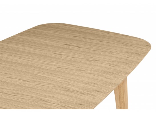 Деревянный стол Адель 145(190)x80 светлое дерево в Кургане