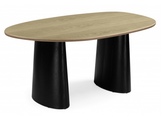 Деревянный стол Ares дуб / черный в Кургане