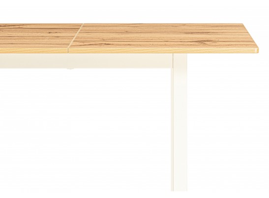 Деревянный стол Аркон 110(130)х68х75 дуб вотан / белый в Кургане