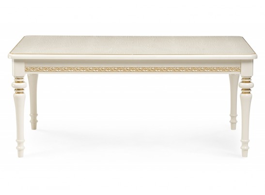 Деревянный стол Маранта 180(240)х105х78 слоновая кость в Кургане