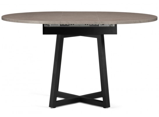 Деревянный стол Регна бежевый / черный каркас в Кургане