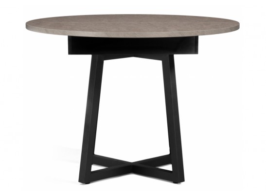 Деревянный стол Регна бежевый / черный каркас в Кургане