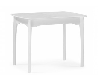 Деревянный стол Терзот прямоугольный 100(130)х70х76 белый
