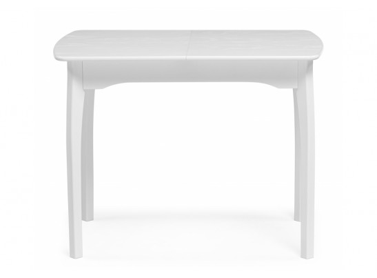 Деревянный стол Терзот прямоугольный 100(130)х70х76 белый в Кургане