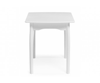 Деревянный стол Терзот прямоугольный 100(130)х70х76 белый