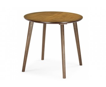 Деревянный стол Турин 80 (160) х 80 орех