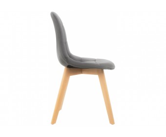 Деревянный стул Filip dark gray / wood