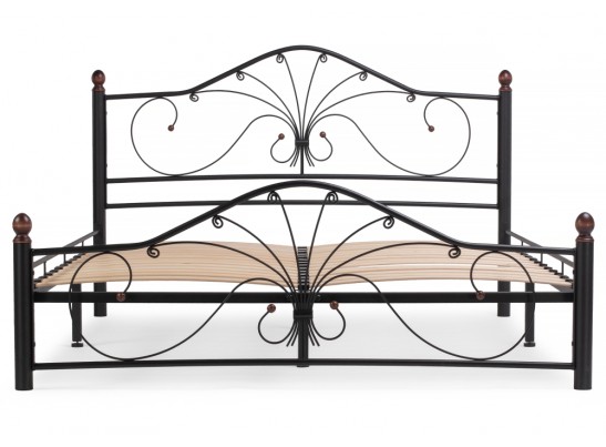 Двуспальная кровать Мэри 2 160х200 черная в Кургане