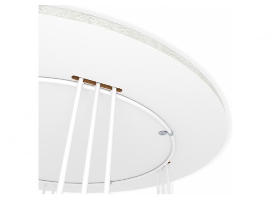 Кофейный столик SHT-CT32-1 бетон лофт / белый муар в Кургане