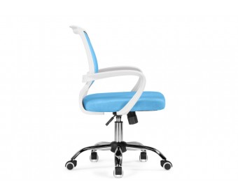 Компьютерное кресло Ergoplus blue / white