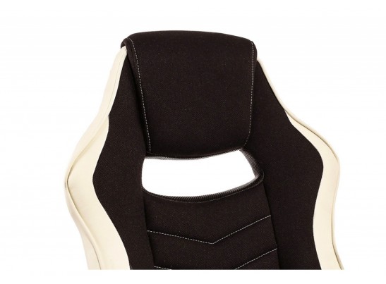 Компьютерное кресло Gamer черное / бежевое в Кургане