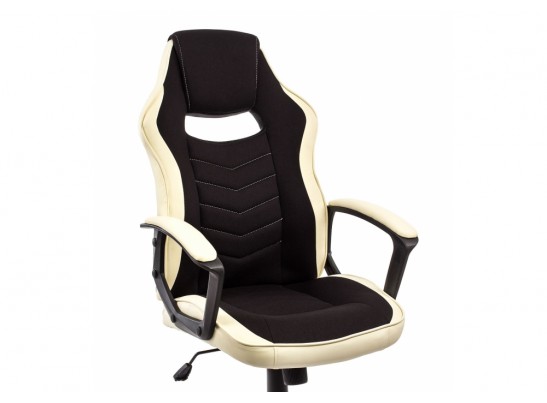 Компьютерное кресло Gamer черное / бежевое в Кургане