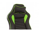 Компьютерное кресло Leon черное / зеленое в Кургане