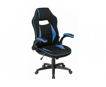 Компьютерное кресло Plast 1 light blue / black