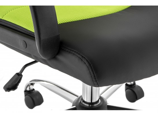 Компьютерное кресло Prosto черное / зеленое в Кургане