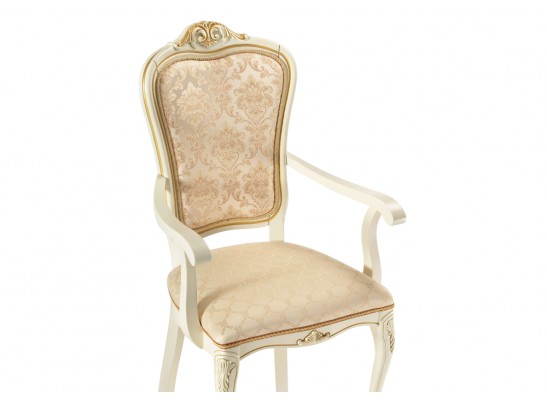 Кресло Руджеро патина золото / бежевый в Кургане
