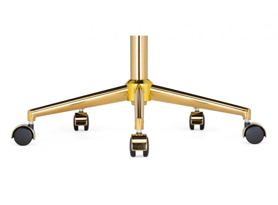 Компьютерное кресло Честер светло-серый / золото в Кургане