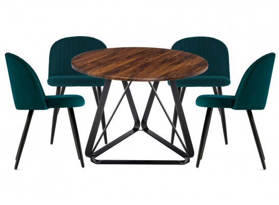 Обеденная группа Енлиан green / brown / black в Кургане