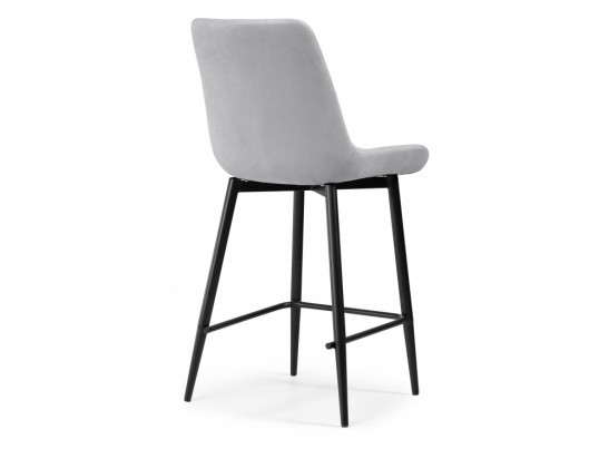 Полубарный стул Алст К светло-серый / черный в Кургане